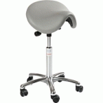 SIÈGE DALTON EASY SEAT - IMITATION CUIR - BAS - GRIS - GLOBAL PROFESSIONAL SEATING