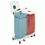 CHARIOT À LINGE SALE HYGI-STAR MONTÉ - MANUTAN COLLECTIVITÉS