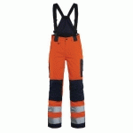 PANTALON HIVER À BRETELLES HAUTE VISIBILITÉ FEMME TAILLE 46 - BLAKLADER