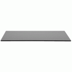 PLATEAUX TABLE 80 X 80 CM STRAT ÉP. 12 MM - GRIS CLAIR - S-CAB