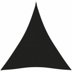 VIDAXL - VOILE DE PARASOL TISSU OXFORD TRIANGULAIRE 4X5X5 M NOIR