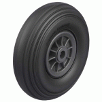 BLICKLE - ROUE Ø 250MM BANDAGE CAOUTCHOUC SBR 250KG - VPP 256/20R