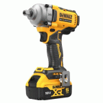 BOULONNEUSE À CHOCS SANS FIL DEWALT 1/2‘’ COMPACTE XR 18V 5AH LI-ION BRUSHLESS + 2 BATTERIES + 1 CHARGEUR