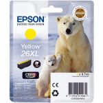 CARTOUCHE ENCRE EPSON T2634 JAUNE - 26XL OURS POLAIRE