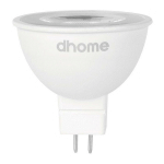 DHOME - AMPOULE LED GU5.3 2700K 345LM - 5 WATTS