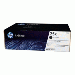 HP 25X CARTOUCHE DE TONER LASERJET NOIR GRANDE CAPACITÉ AUTHENTIQUE - TONER AUTHENTIQUE