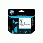 HP - 72 - C9380A - TÊTES D'IMPRESSION GRISE ET NOIR PHOTO - PRODUIT D'ORIGINE