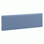 PANNEAU ÉCRAN ACOUSTIQUE POUR BUREAUX BENCH ECLA L 140 CM GRIS BLEU - FIXATION ALUMINIUM