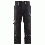 PANTALON RETARDANT-FLAMME NOIR/GRIS TAILLE 46C - BLAKLADER