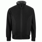 PROJOB 2121 SWEATSHIRT FULL ZIP NOIR/NOIR - TAILLE L