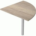 ANGLE 90° PIEDS RENFORT MÉTAL FAST 80CM- CHÊNE CANADIEN