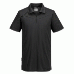LOT DE 2 - PORTWEST DX410 POLO DX4 TOUT NOIR - TAILLE XXXL