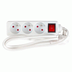 MULTIPRISE 3 PRISES AVEC INTERRUPTEUR - CÂBLE 1,5 M