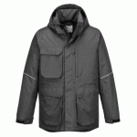 PORTWEST KX360 PARKA KX3 GRIS MARL - TAILLE L