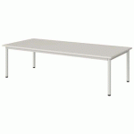 TABLE MALIBU 180X80 T1 4P STRA ABS BLC SE W911/BLC 9016