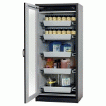 ARMOIRE SÉCURITÉ Q-DISPLAY-30 Q30.195.086.WDFW GRIS/GRIS - ASECOS