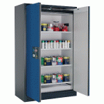 ARMOIRE SÉCURITÉ Q-PEGASUS-90 Q90.195.120.WDAC GRIS/BLEU - MANUTAN COLLECTIVITÉS