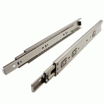 COULISSES À BILLES TÉLESCOPIQUES EN INOX -SORTIE TOTALE -L300 SYNERCIA
