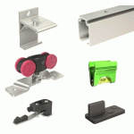 KIT SAF EVOLUTION RAIL 3M 2 AMORTISSEURS 81/120KG MANTION
