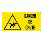 PANNEAU DANGER DE CHUTE