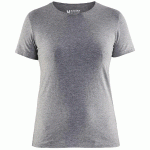 T-SHIRT FEMME GRIS TAILLE L - 330410599000L - MANUTAN COLLECTIVITÉS