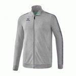VESTE DE SURVÊTEMENT - ERIMA - TRACKTOP ESSENTIAL TEAM GRIS CLAIR/CHINÉ