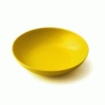 ASSIETTE A COMPOTE 13,5 CM MELAMINE JAUNE