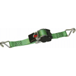 SANGLE D'ARRIMAGE AUTOMATIQUE ENROULEUR, VERT, 50MM, 1,8M