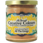 PIGMENTS EN POUDRE MR. CORNWALL’S CREATIVE COLOURS - ODIE'S OIL PIGMENTS : ALL THE GREIGE - ALL THE GREIGE