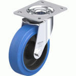 BLICKLE - ROULETTE PIVOTANTE Ø 160MM BANDAGE CAOUTCHOUC NR 300KG - LE-POEV 160R-SB