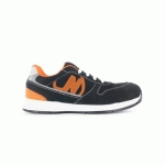 CHAUSSURE DE SÉCURITÉ NOIR/ORANGE RUN SOFT T.39 - NORD'WAYS - RUN000339000NOOR