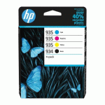 HP 934+ HP 935 PACK 4 CARTOUCHES COULEURS POUR IMPRIMANTE JET D