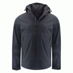 JAMES HARVEST LODGETOWN VESTE SOFTSHELL HEREN NOIR - TAILLE L