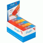 LOT DE 40 - GOMME EN PLASTIQUE PLAST COLOR, EN PRÉSENTOIR DE 20