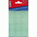 PASTILLE ADHÉSIVES Ø 25 MM APLI - BOÎTE DE 120