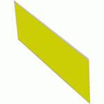 PLAQUE CONTREMARCHE MÉTAL - 15 M - ROUGE - WATTELEZ