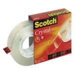 SCOTCH® RUBAN TRANSPARENT CRYSTAL CLEAR 19 MM X 33 M