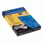 POCHETTES DE PLASTIFICATION A4 2 X 175 Μ BRILLANTES - BOITE DE 100