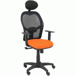 CHAISE ALOCEN TÊTE ET ACCOUDOIRS RÉGLABLES - ORANGE - PIQUERAS Y CRESPO