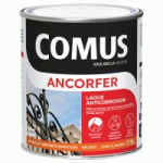 LAQUE ANTIROUILLE MÉTAUX SOLVANTÉE COMUS® ANCORFER