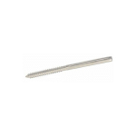 LOT DE 5) EMBOUT À SERTIR - FILETAGE BOIS - INOX A4 ØCÂBLE 4MM