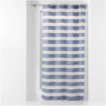 PANNEAU VOILAGE SABLE A RAYURE 140 X 260 CM LALINA BLEU