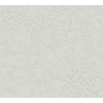 PAPIER PEINT GRIS FLEURI MODERNE TAPISSERIE SALON AVEC MOTIF FEUILLE GRISE PAPIERS PEINTS FEUILLE PARFAITS POUR COULOIR & CHAMBRE - GRIS,