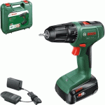 PERCEUSE VISSEUSE EASYDRILL 18V-38 + 1 BATTERIE 1,5AH + COFFRET - 06039D8003 BOSCH