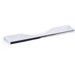 POIGNÉE EN ZAMAK FINITION CHROME BRILLANT, DIMENSIONS: 180X7X30MM ET INSERTS: 160MM - TALLA