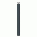 POTELET OPUS TÊTE BOULE Ø 90 MM -ANTHRACITE 7016 /BLANC - ROSSIGNOL PRO