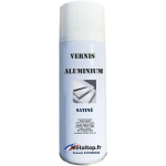 METALTOP - VERNIS ALUMINIUM - 0.4 L - BOMBE 400 ML - INCOLORE INCOLORE