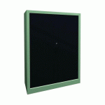 ARMOIRE À RIDEAUX LARGEUR 100 HAUTEUR 135 CM TURQUOISE-ANTHRACITE - MANUTAN COLLECTIVITÉS