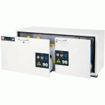 ARMOIRE DE SÉCURITÉ SOUS PAILLASSE UB-S-90 UB90.060.140.050.2S_ASECOS - MANUTAN COLLECTIVITÉS