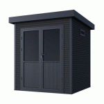 ABRI DE JARDIN ONYX 22 - 4M COMPOSITE - ANTHRACITE